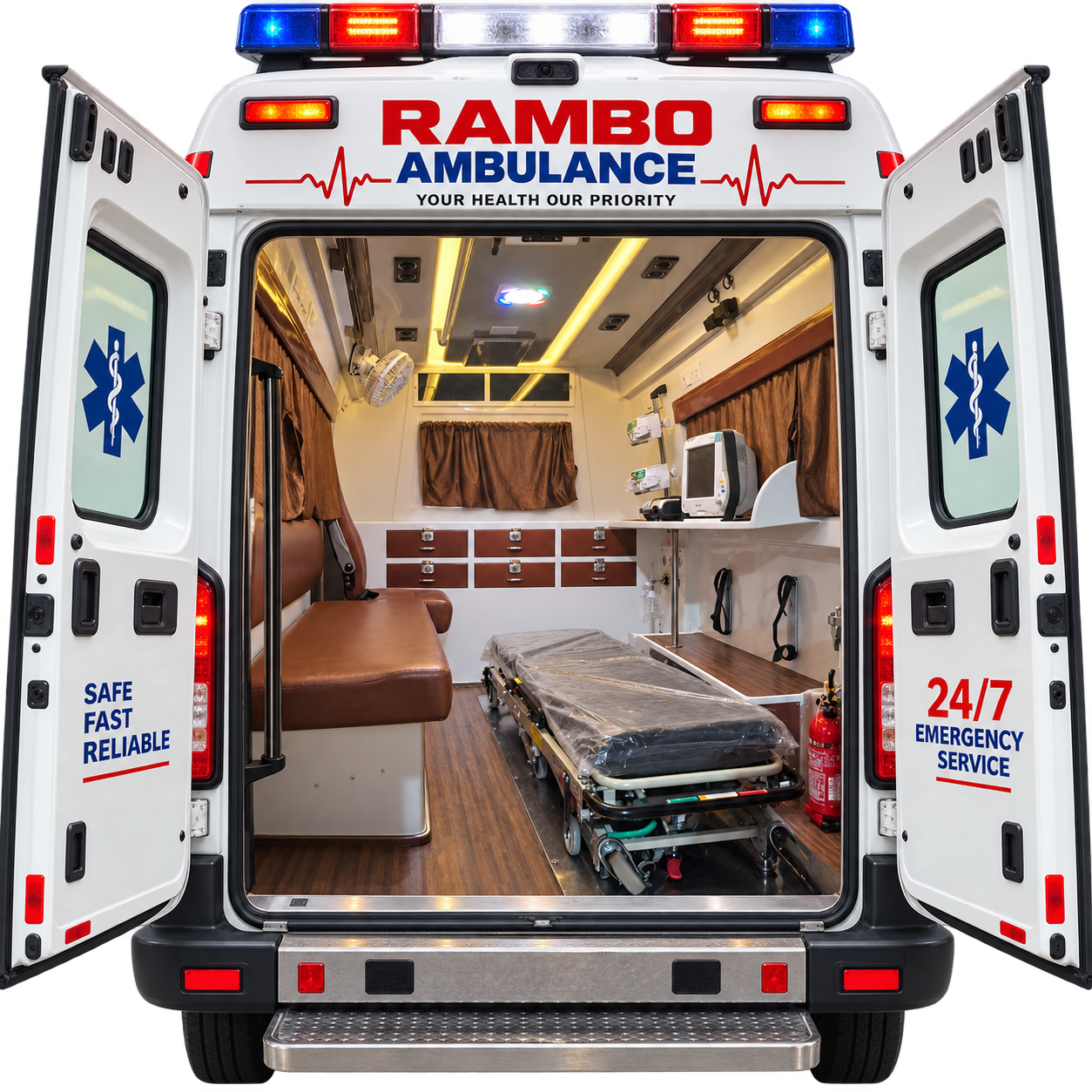 Rambo Ambulance providing ambulance services in Mumbai