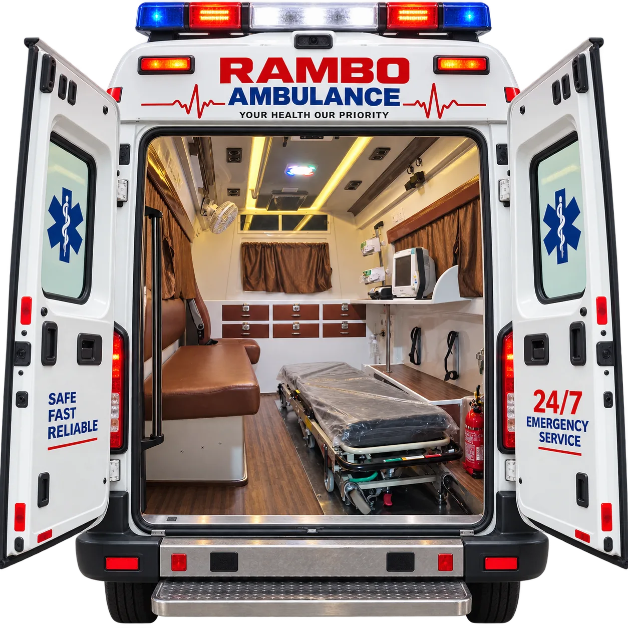 Rambo Ambulance providing ambulance services in Mumbai