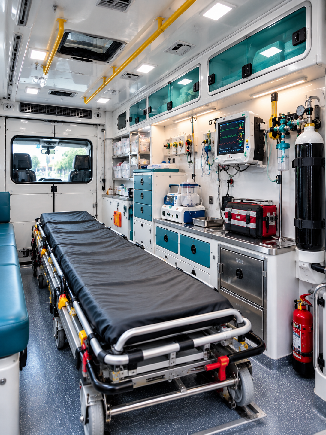Rambo Ambulance interior view 2