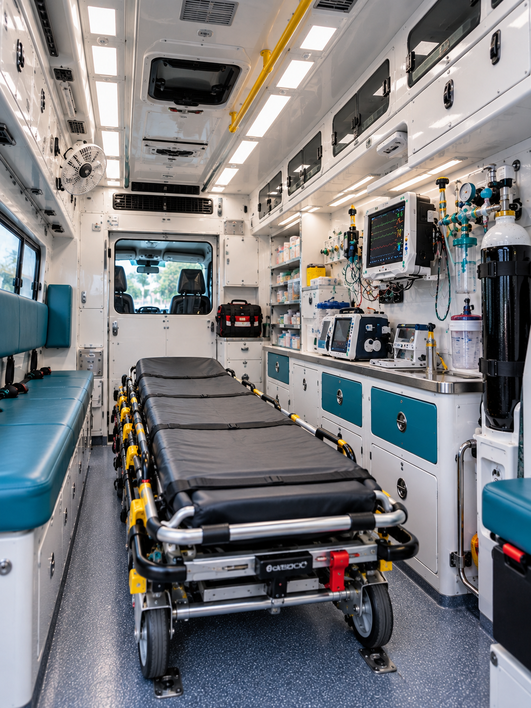 Inside Rambo Ambulance